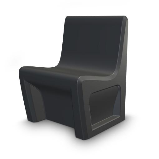 Cortech 116484 Sentinel Armless Chair | American Detention