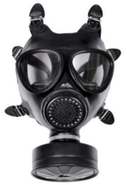 Load image into Gallery viewer, Exec Defense PROTEC-X Full Face Gas Mask for Tactical Respiratory Protection
