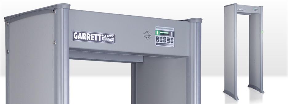 Garrett MZ 6100 Walk-Through Metal Detector | American Detention