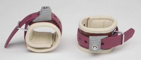 Humane Restraint 501-style Locking Restraint Cuffs - Leather