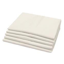 White T130 Muslin Pillowcases