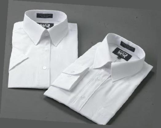 Load image into Gallery viewer, Liberty Uniform 780M Men&#39;s Long Sleeve Polycotton White Dress Shirt
