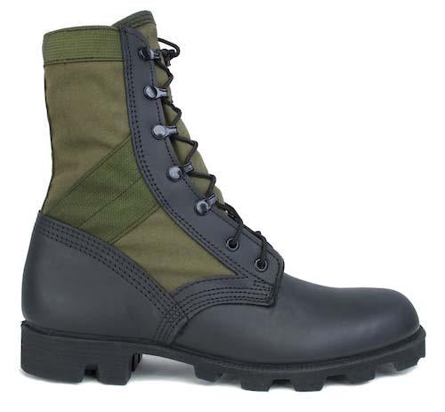 McRae 7189 Hot Weather Jungle Boots with Panama Outsole - Black
