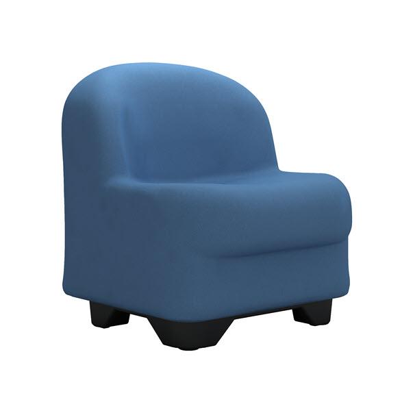 Moduform 520-55 Roto-Molded Jr. Armless Lounge Chair (Small Scale)