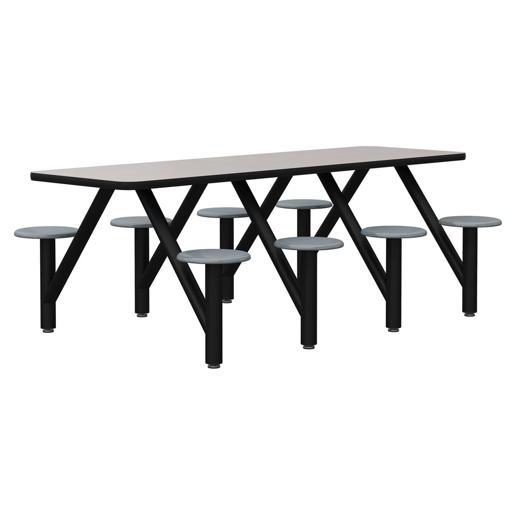 Moduform 5003-96E Modumaxx Multipurpose Cluster Table - Rectangle Top, 8 Seats