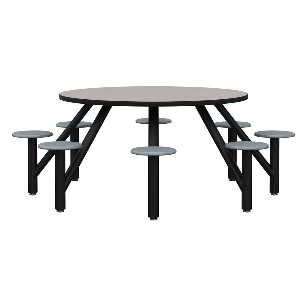 Moduform 5003-86R Modumaxx Multipurpose Cluster Table - Round Top, 8 Seats