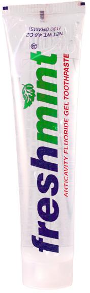 FreshMint CG46 4.6 oz. Clear Gel Toothpaste (Case)