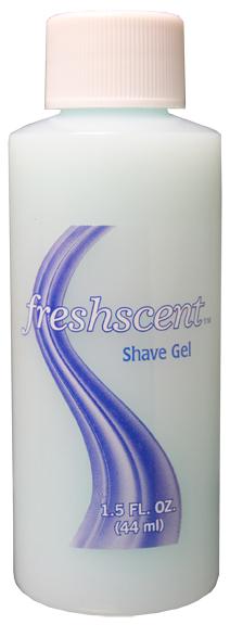 FreshScent FSG15 1.5 oz. Shave Gel - clear bottle (Case)