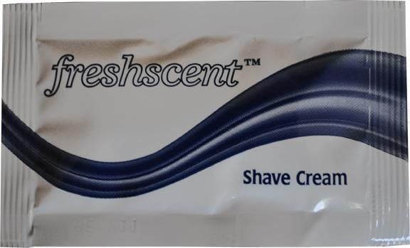 FreshScent PKSC Brushless Shave Cream Packet (Case)