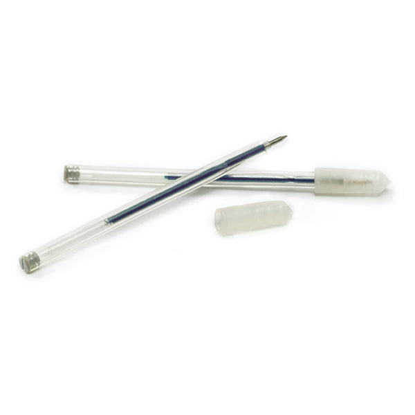 Load image into Gallery viewer, PEN1 Clear Flexible Pen with Cap - Blue Ink (case)
