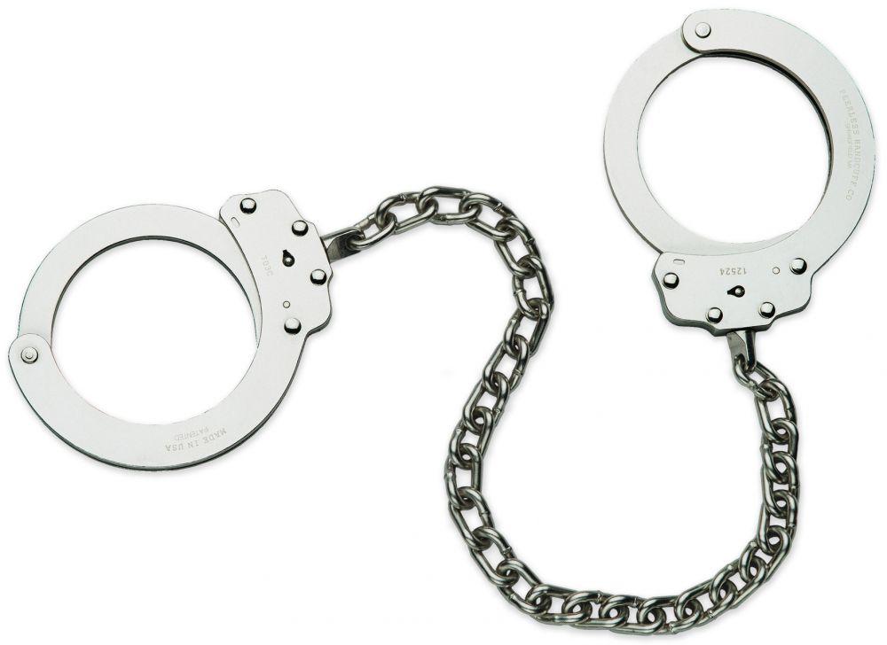 Peerless Model 703C Leg Iron - Nickel Finish