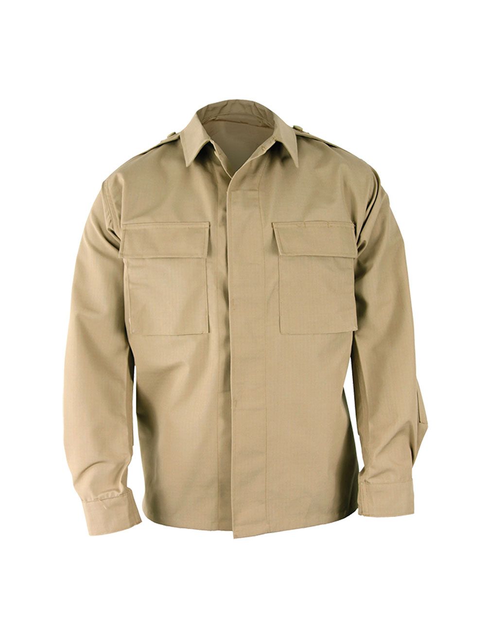 Propper F5452-38 Long Sleeve BDU 2-Pocket Shirt - Battle Rip 65/35 Ripstop