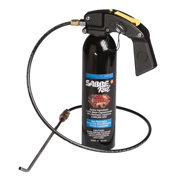 SABRE Red 1.33% MC 18.5 oz Fog (MK-9) Cell Buster with Hose & Wand Attachment
