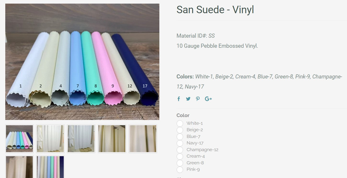 Hookless Shower Curtain with Snap Loop Header