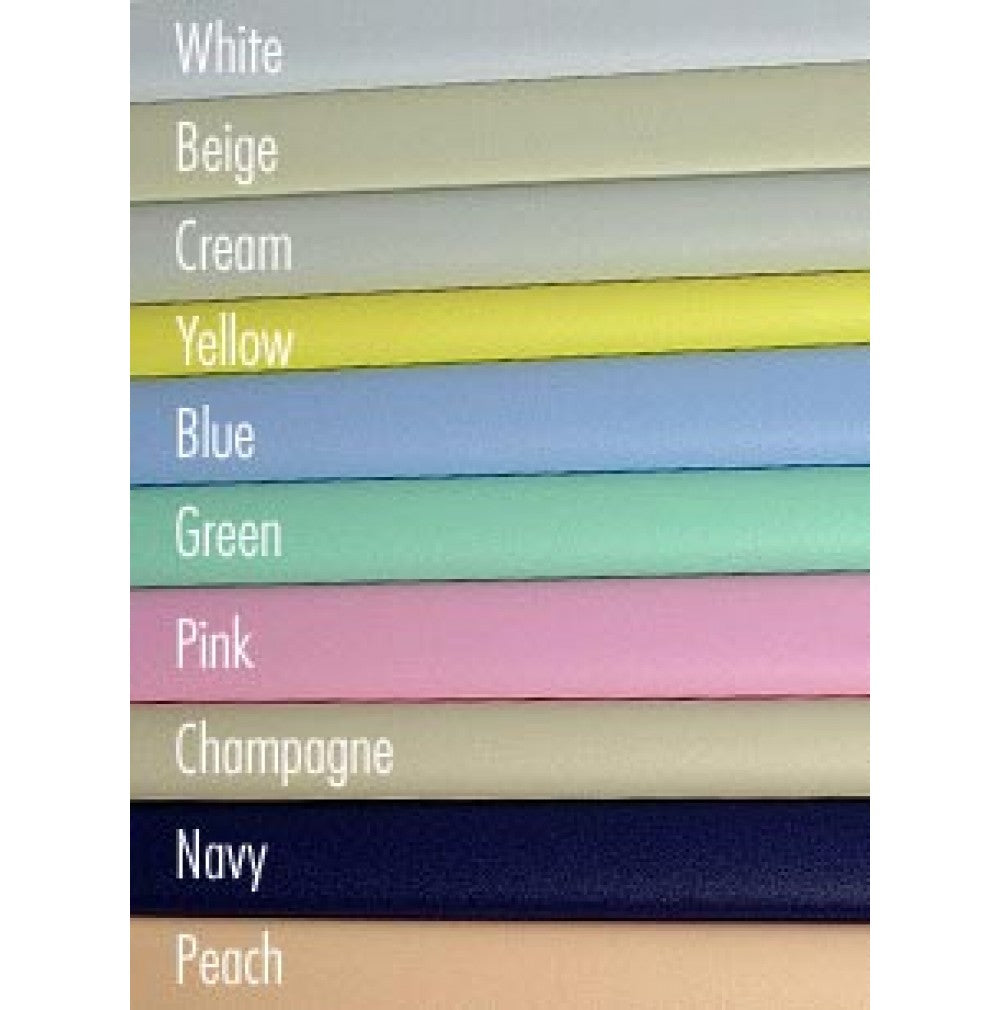 Breakaway Shower Curtains with See-Thru Modesty Top and Bottom