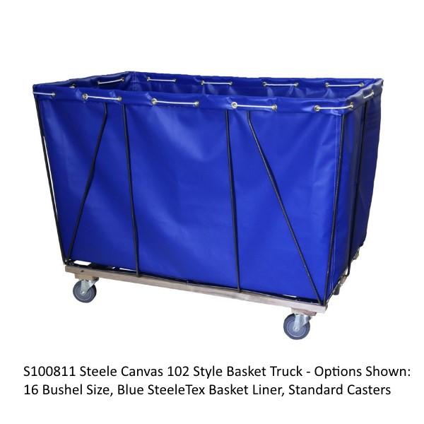 Load image into Gallery viewer, Steele Canvas 102 Utility Basket Truck - Laundry Cart
