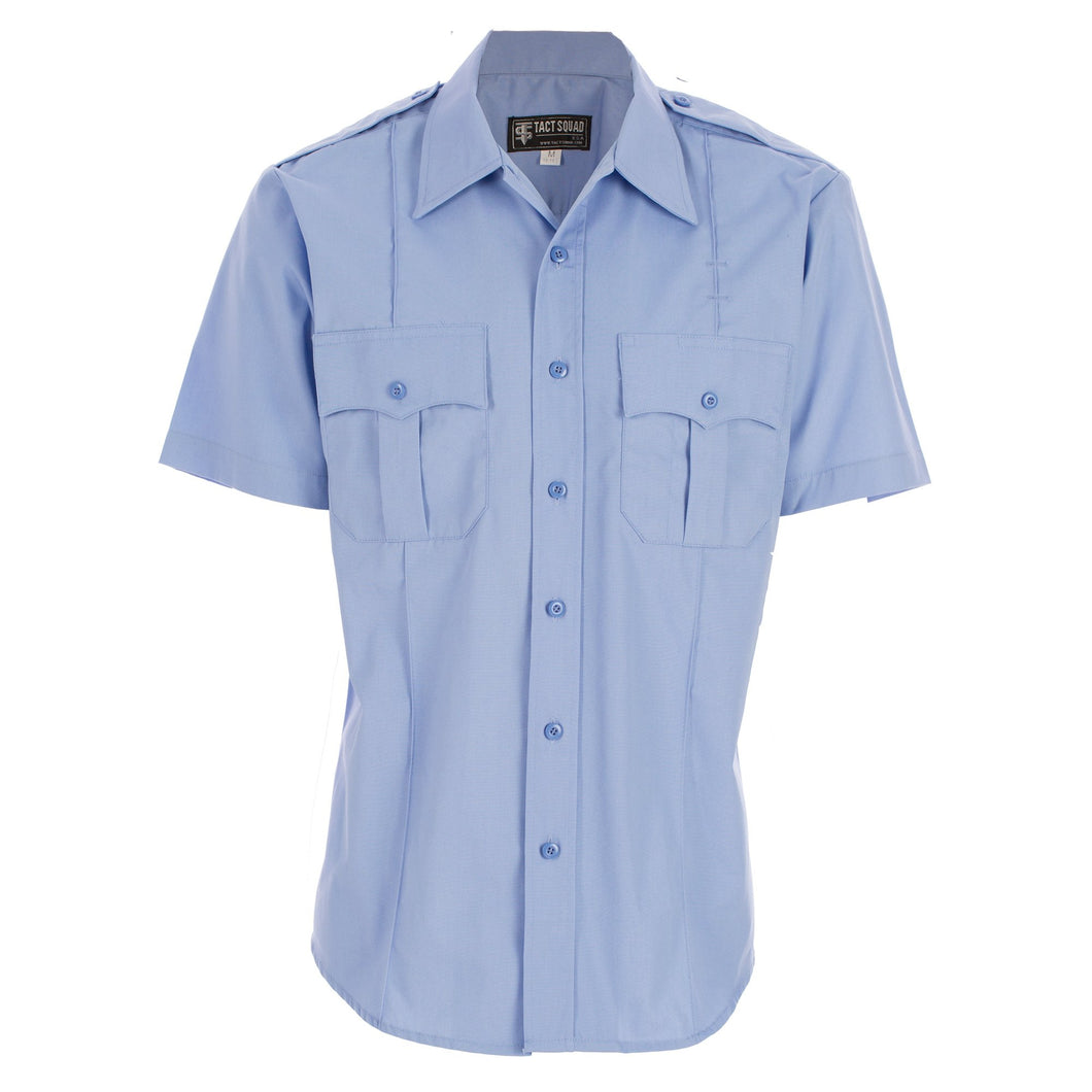 Tact Squad 8013 Polyester-Cotton Tropical Weave Short Sleeve Shirt