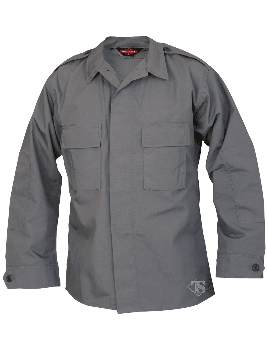 TruSpec Long Sleeve Tactical Shirt - 65-35 Poly-Cotton Rip-Stop