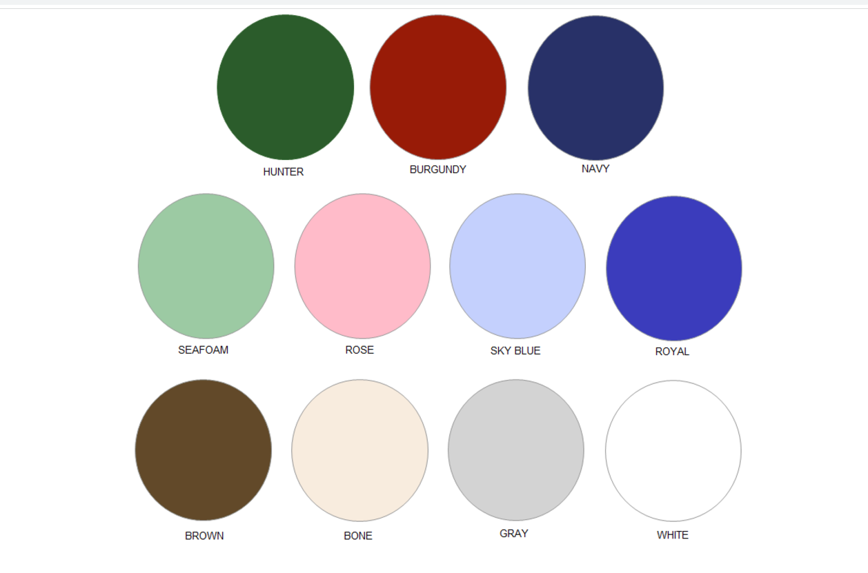 T130 Muslin Pillow Cases - Colors