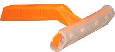 SBSHR Short Orange Single Blade Razors (Case)